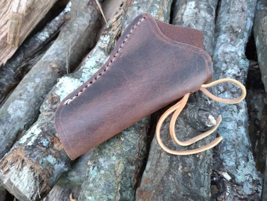 Leather Crossdraw Holster for Heritage Barkeep Revolver