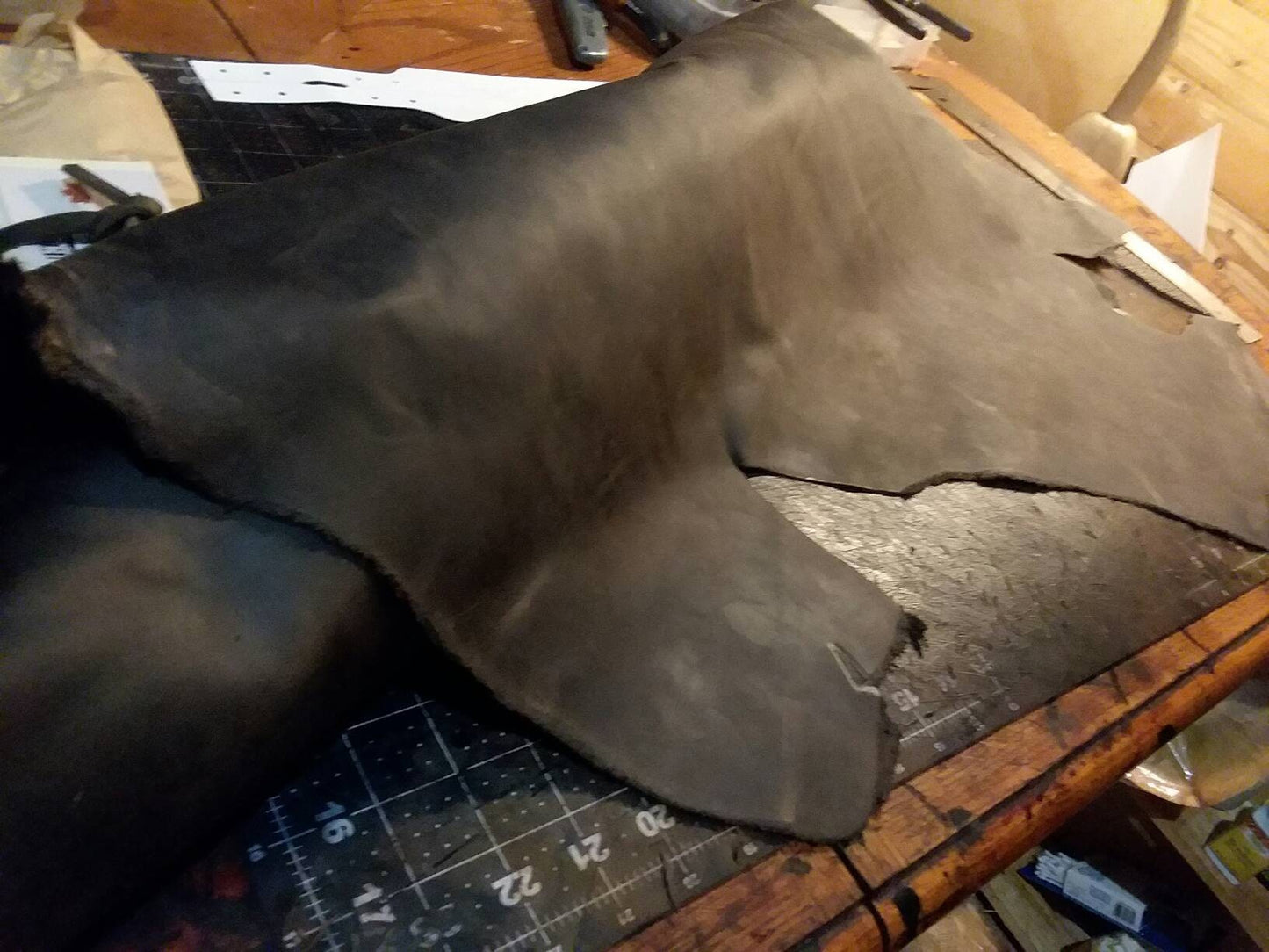 Leather Work Apron - Blacksmith, Leatherwork, Woodwork, Farrier - CRAZY HORSE LEATHER