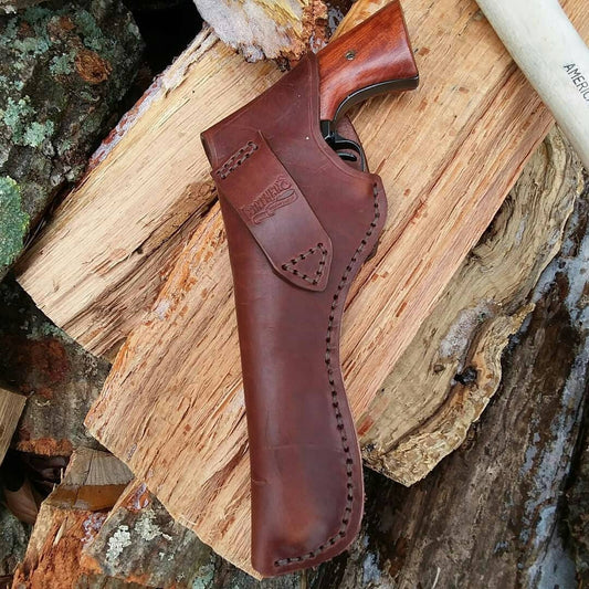 Heritage 22 rough rider leather holster with flap / The Explorer/