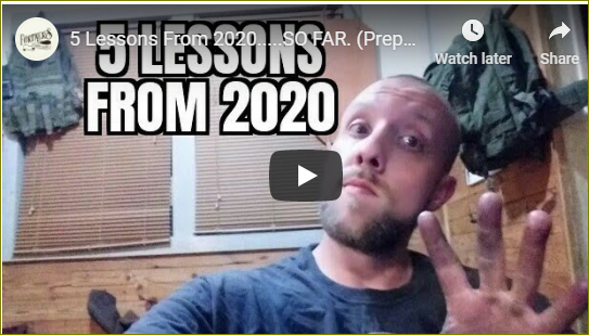 5 Lessons from 2020.......so far.