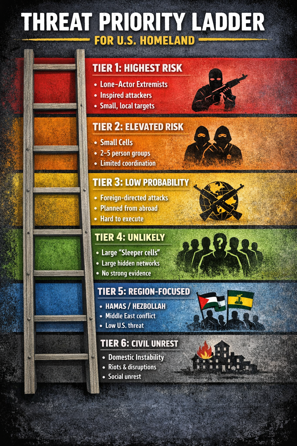 Threat Priority Ladder For U.S. Homeland