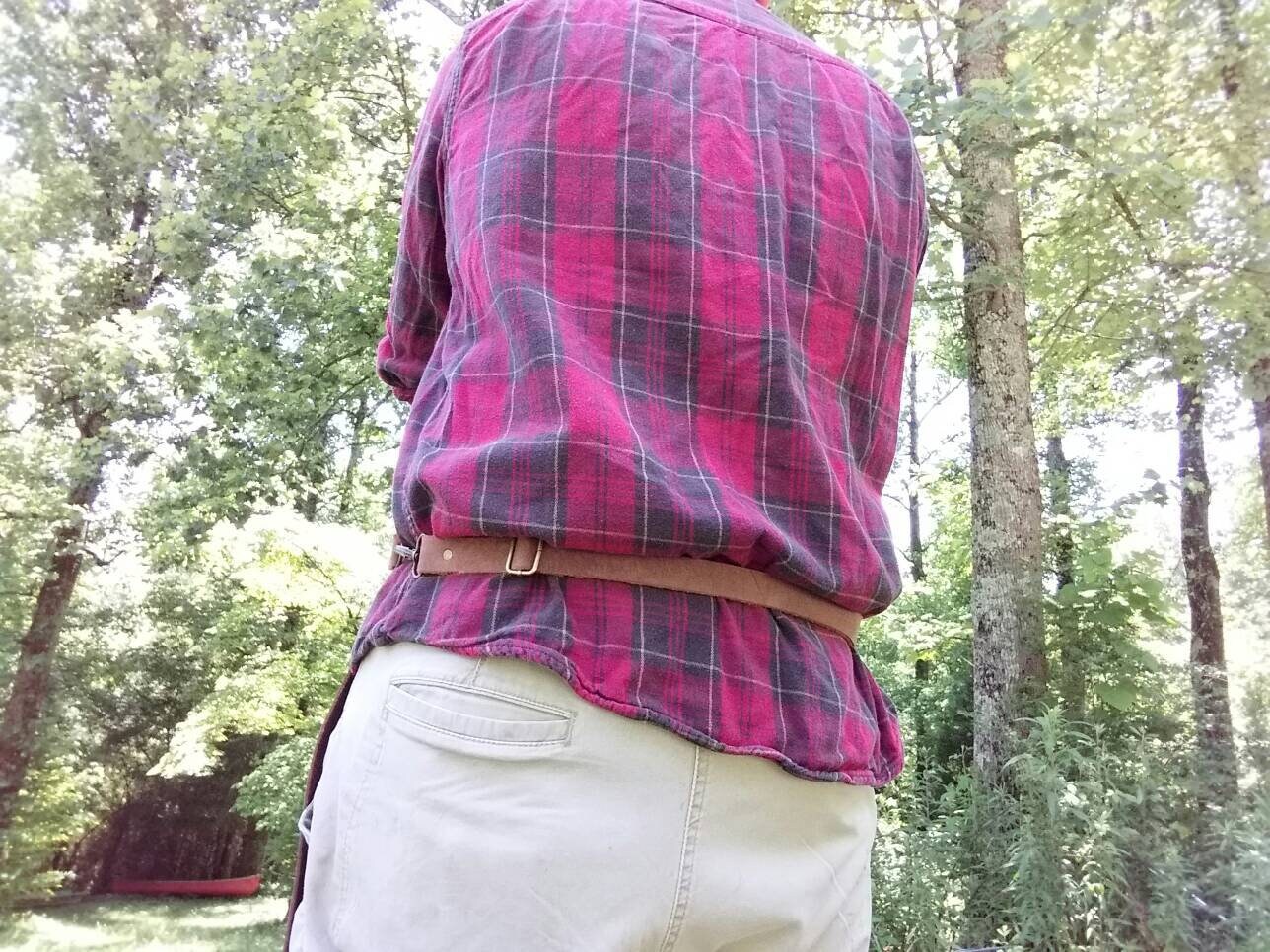 Leather Work Apron - Blacksmith, Leatherwork, Woodwork, Farrier - CRAZY HORSE LEATHER