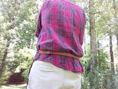 Leather Work Apron - Blacksmith, Leatherwork, Woodwork, Farrier - CRAZY HORSE LEATHER