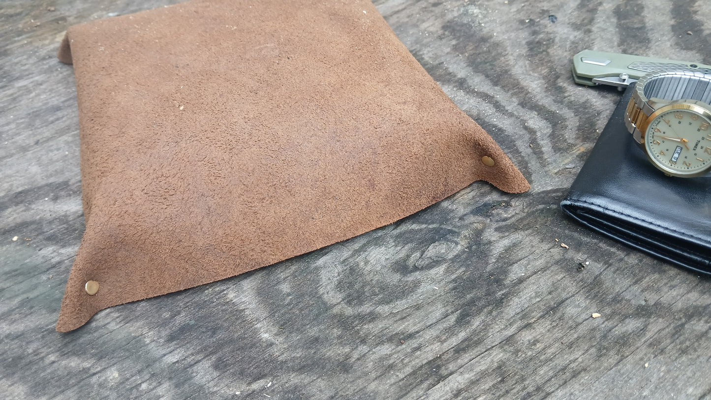 Leather Valet Tray / Catch-All