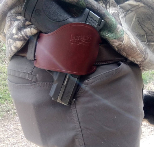 Lay Flat Leather Holster