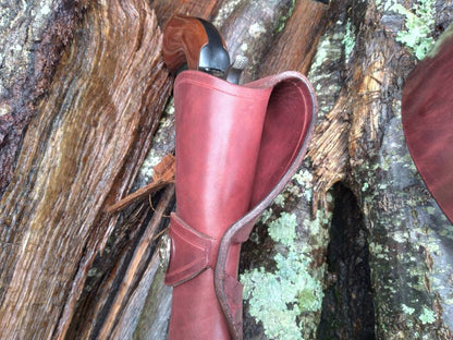 Single Action Revolver Holster and Belt Rig - "The Lawman"