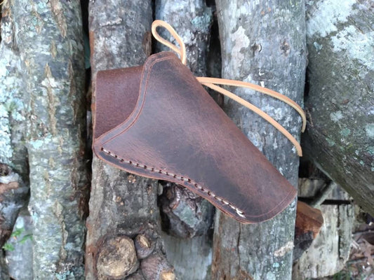 Leather Crossdraw Holster for Heritage Barkeep Revolver