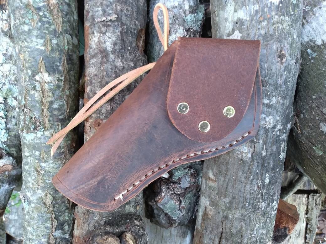 Leather Crossdraw Holster for Heritage Barkeep Revolver