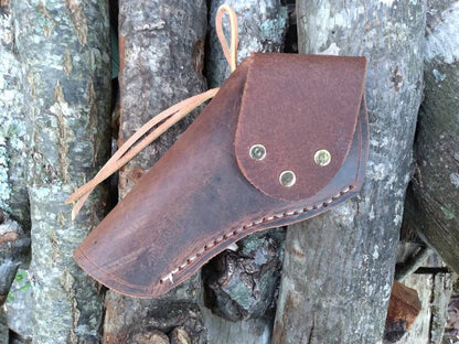 Leather Crossdraw Holster for Heritage Barkeep Revolver
