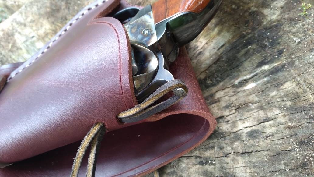 Western Single Action Revolver Holster - Ruger Vaquero, Rough Rider, Colt SAA, ruger blackhawk, etc