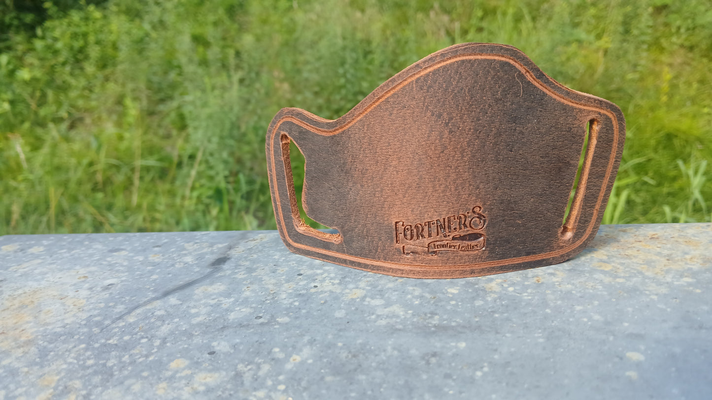 Lay Flat Leather Holster