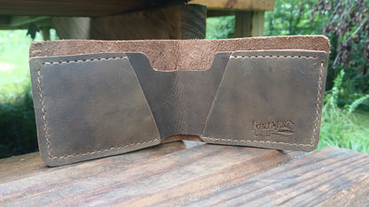 Buffalo Leather Bifold Wallet