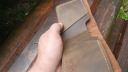 Buffalo Leather Bifold Wallet