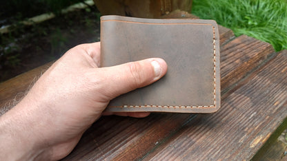 Buffalo Leather Bifold Wallet