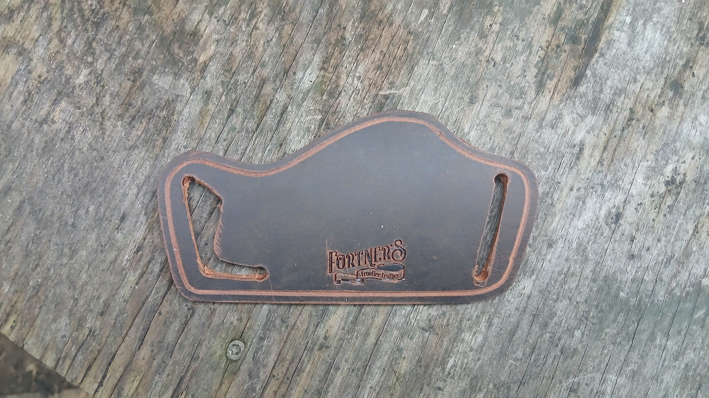 Lay Flat Leather Holster
