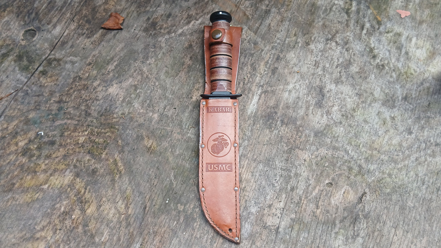USMC KA-BAR Fighting Knife (used)