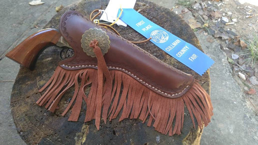 Leather Holster 1860/1871 1872 Open Top Revolver 5.5in Barrel